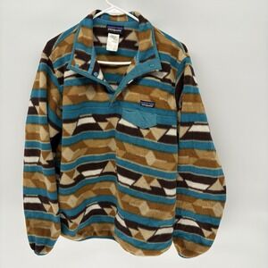 Rare 2014 Guatemalan Tango Patagonia Synchilla Snap-T Pullover Fleece Women L